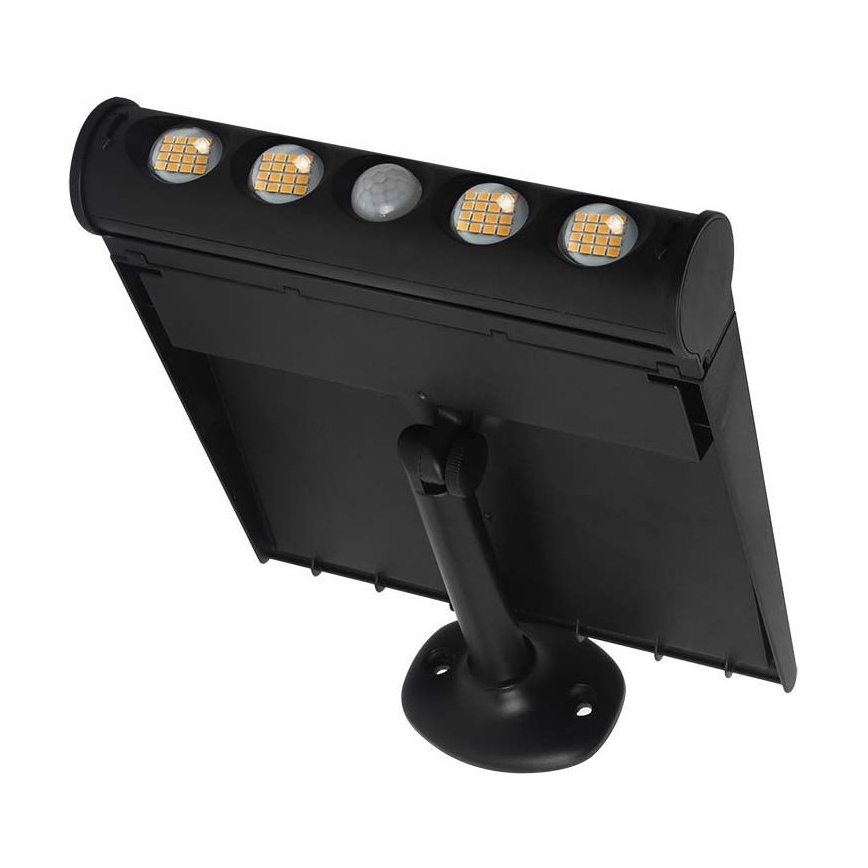 LED aurinkokennoseinävalaisin anturilla LED/8W/3,7V IP65 6000K 4000 mAh