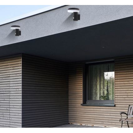 LED aurinkokennoseinävalaisin anturilla SOLARIS3 LED/5,5W/3,7V 4000K IP44 2600 mAh