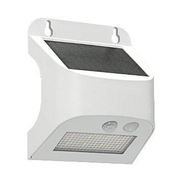 LED-aurinkoseinävalaisin anturilla SOLTO LED/3W/3,7V 4000K IP54 1200 mAh valkoinen