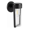 LED-aurinkoseinävalaisin LED/1W/3,7V 500 mAh IP65 musta