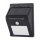 LED-aurinkoseinävalaisin liiketunnistimella LED/0,55W/3,7V 1200 mAh IP65