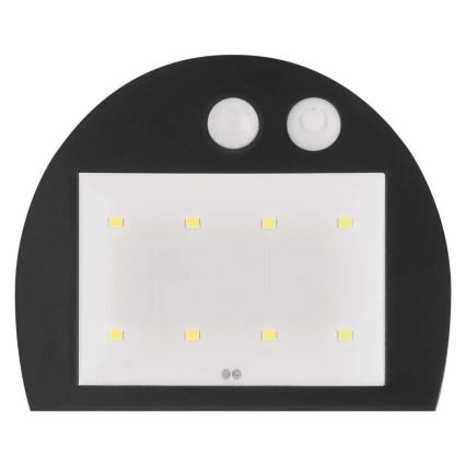 LED aurinkokäyttöinen seinävalaisin sensorilla LUMI LED/3,7W 1200mAh IP54 valkoinen