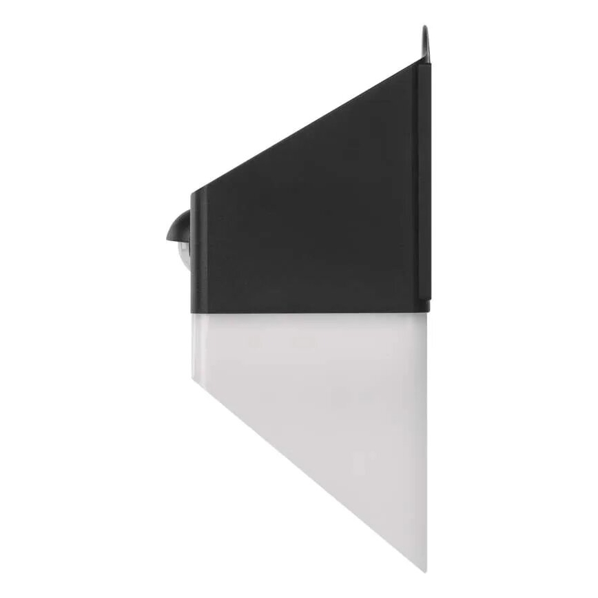 LED aurinkokäyttöinen seinävalaisin sensorilla LUMI LED/3,7W IP65 musta