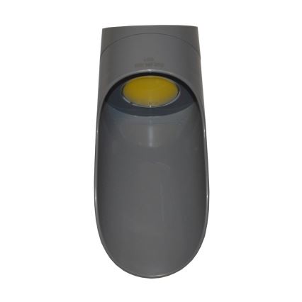 LED aurinkokäyttöinen seinävalaisin PALESA LED/1W/3,7V IP65 1800 mAh harmaa