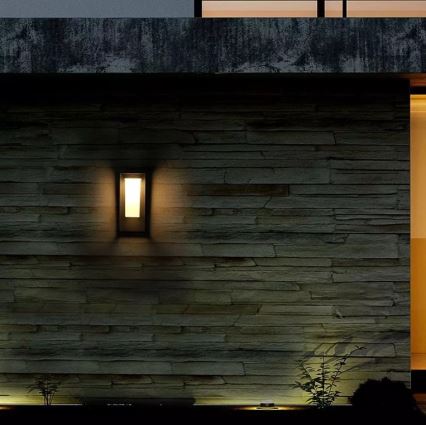 LED aurinkokennoseinävalaisin anturilla SAMSUNG CHIP LED/2W/3,7V IP65 2600 mAh