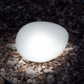 LED-aurinkovalaisin 1,2 V, 300 mAh, IP44, kiven muotoinen