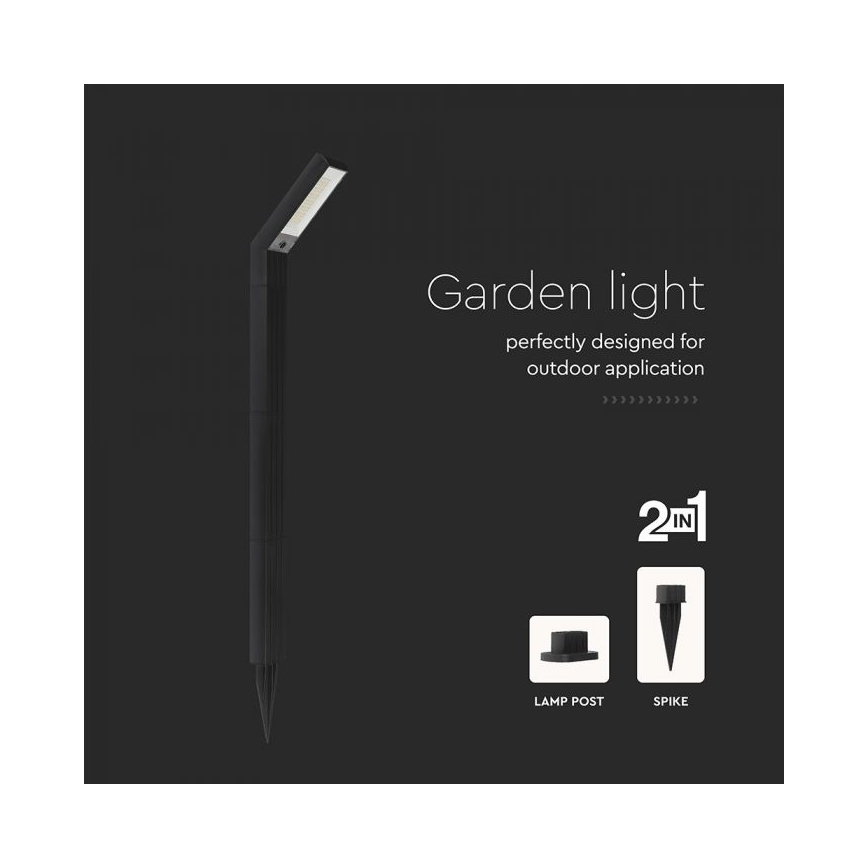 LED-aurinkovalaisin 2-in-1, 1,5 W, 3,7 V, IP65, 1500 mAh