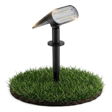 LED-aurinkovalaisin 2-in-1 LED/3,7V 1200 mAh IP54 musta