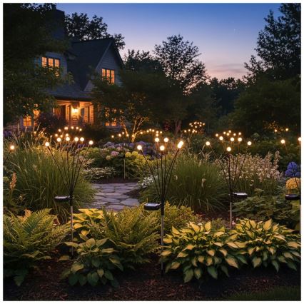 LED-aurinkovalaisin anturilla SPRINKLE LED/1xAAA 3000K IP44 200 mAh