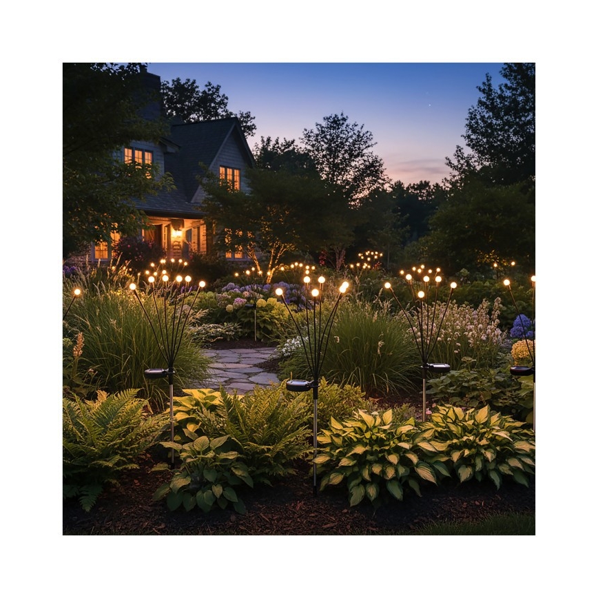 LED-aurinkovalaisin anturilla SPRINKLE LED/1xAAA 3000K IP44 200 mAh