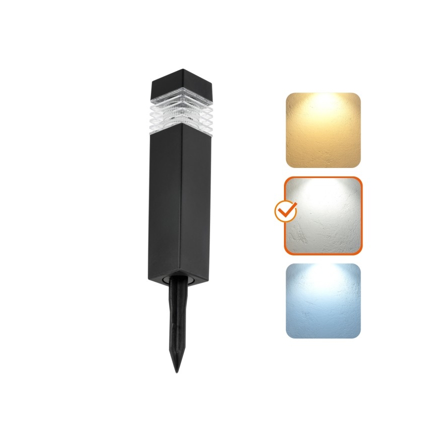 LED-aurinkovalaisin AURORA LED/1xAAA 4000K IP44 100 mAh