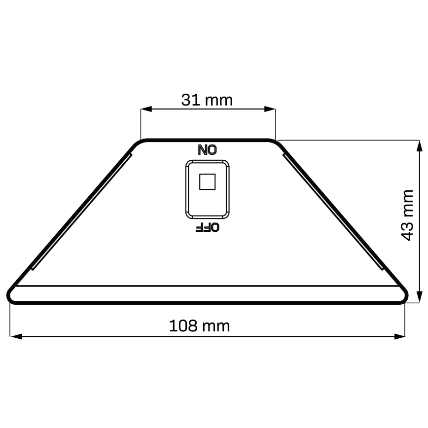 LED-aurinkovalaisin ELI LED/4,5W/3,7V 500 mAh IP44 musta
