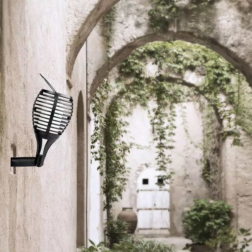 LED aurinkokennovalo FLAME 4-in-1 1xLED/0,45W/3,7V IP44 500 mAh