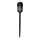 LED aurinkovalaisin FLAME LED/1,2V 100 mAh 1800K 37 cm IP44 musta