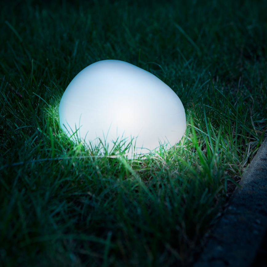 LED-aurinkovalaisin LED/1,2V 300 mAh IP44, kivenmuotoinen