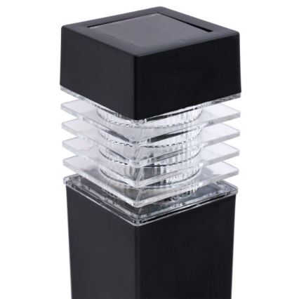 LED-aurinkovalaisin MARTIN LED/1,2V 150 mAh IP44 musta