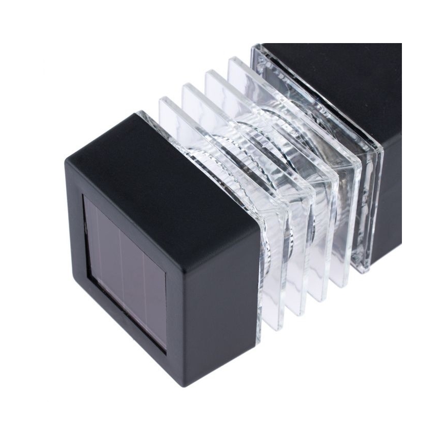 LED-aurinkovalaisin MARTIN LED/1,2V 150 mAh IP44 musta