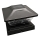 LED-aurinkovalaisin TOYA LED/4,5W/230V 3000/6500K 600 mAh IP44 musta