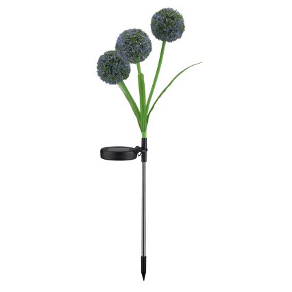 LED-aurinkovalaistus ALLIUM LED/1,2V 6500K 600 mAh IP44 musta