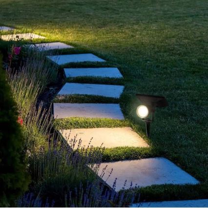 LED-aurinkovalaistus SPIKE LED/2W/5,5V IP65 3000K 1200 mAh