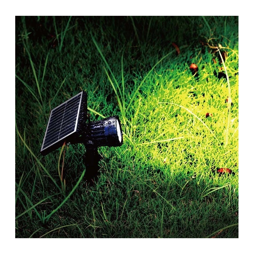 LED-aurinkovalaistus SPIKE LED/2W/5,5V IP65 3000K 1200 mAh