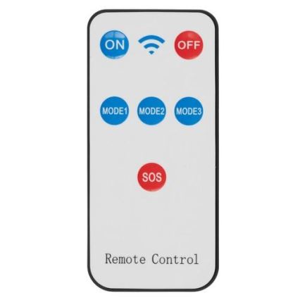 LED-aurinkovalonheitin anturilla INTEGRA LED/3W/3,7V 1200 mAh IP44 + kauko-ohjaus