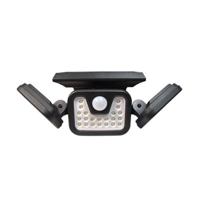Taipuisa LED-aurinkokäyttöinen heittovalo liiketunnistimella LED/15W/3,7V 2400 mAh IP54 4500K