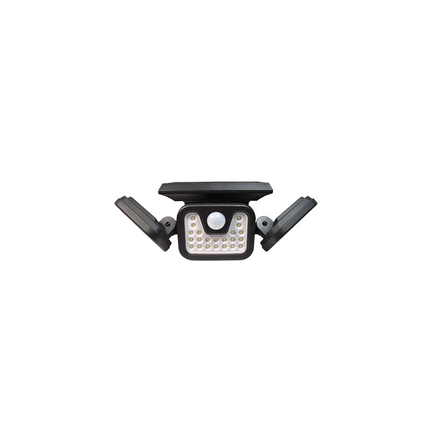 Taipuisa LED-aurinkokäyttöinen heittovalo liiketunnistimella LED/15W/3,7V 2400 mAh IP54 4500K