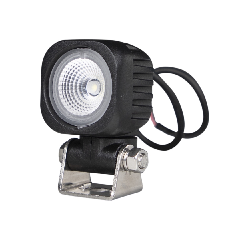LED Auton kohdevalo BLACK LED/10W/10-30V IP69 5700K kulmikas