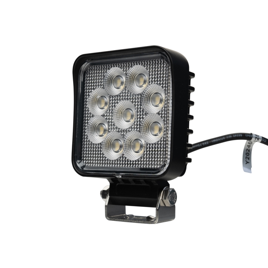LED Auton kohdevalo BLACK LED/36W/10-30V IP69 5700K kulmikas