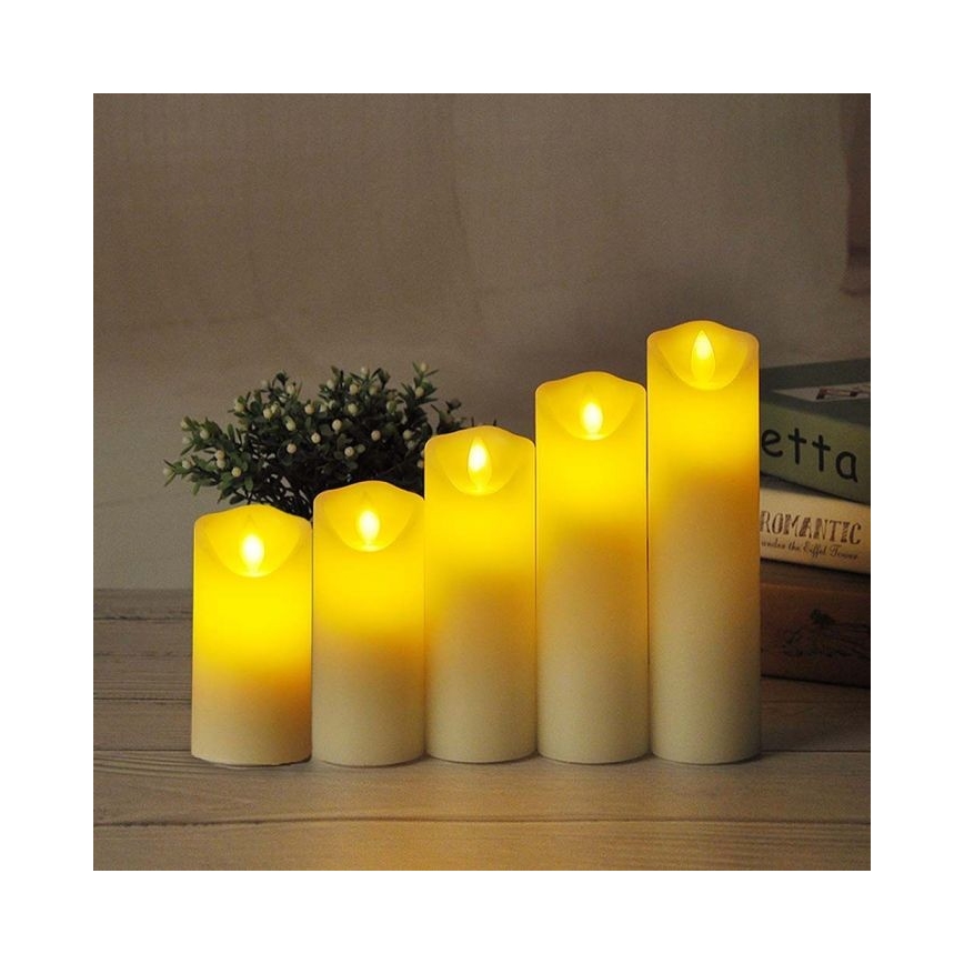 LED Candle LED/2xAA lämpimänvalkoinen 17,5 cm