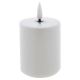 LED Candle LED/2xAA lämpimänvalkoinen 9 cm valkoinen