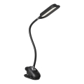 LED+CCT Himmennettävä pöytälamppu klipsillä CLIP LED/7,5W/230V 3000/4200/5000K musta