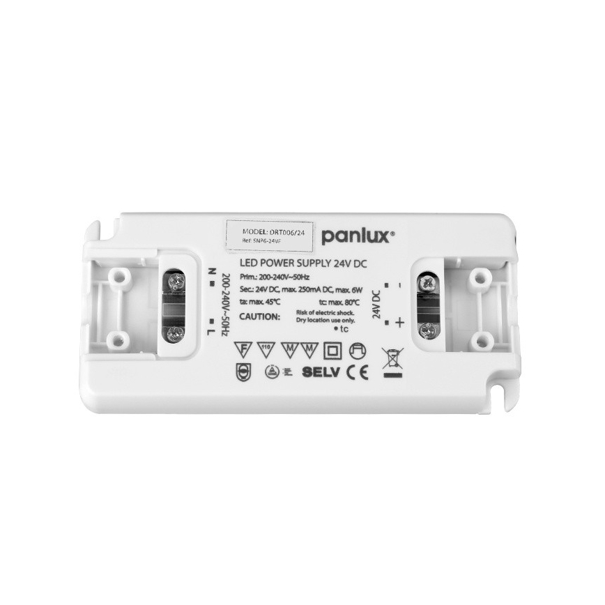 LED-elektroninen muuntaja 6W/230/24V