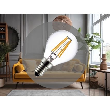 LED-filament-lamppu G45 E14/6W/230V 4000K