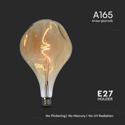 LED-filamenttilamppu A165 E27/4W/230V 1800K
