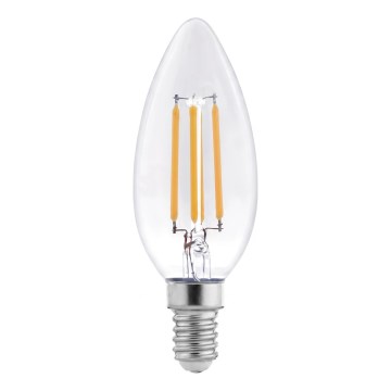 LED-filamenttilamppu C37 E14/6W/230V 4000K