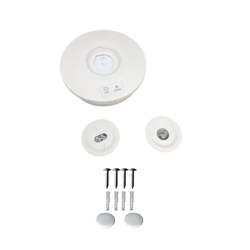 LED Hätävalaisin LED/2W/230V 6000K IP65 3200 mAh