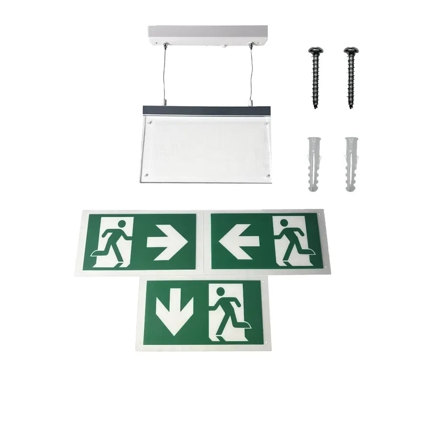 LED Hätävalaisin LED/4W/230V 6000K 1000 mAh