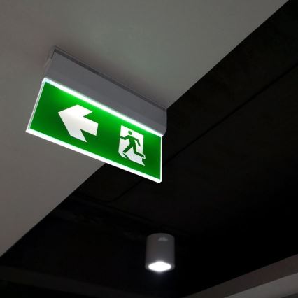 LED-hätävalo EMERGENCY EXIT LED/2,5W/230V 4in1 6000K