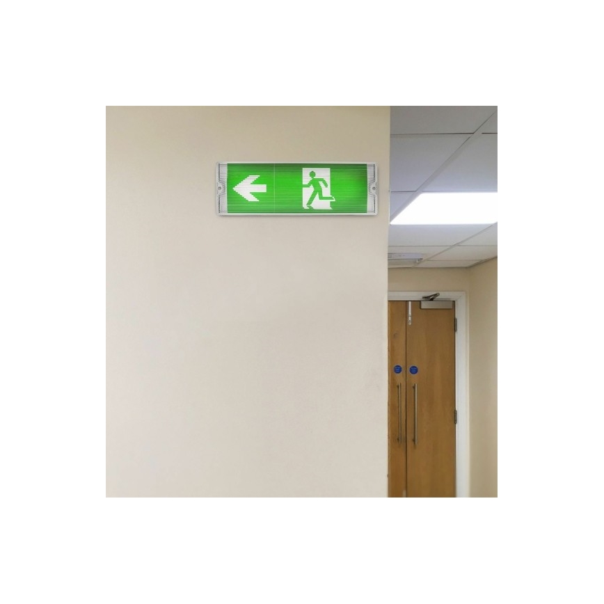 LED-hätävalo EMERGENCY EXIT LED/3W/230V 6400K IP65