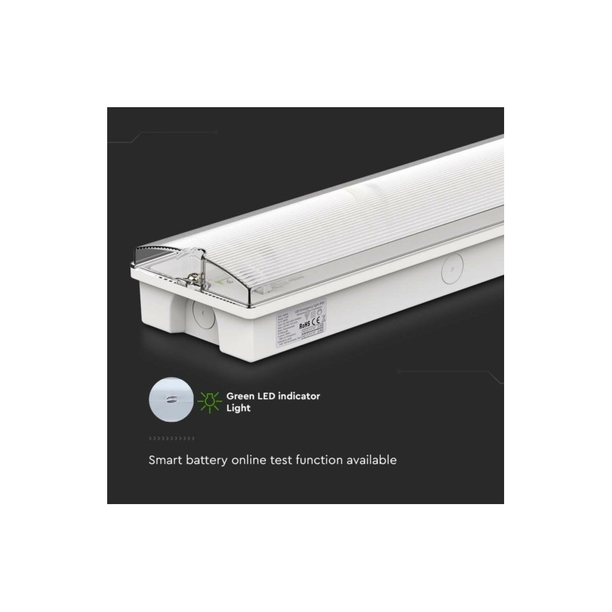 LED-hätävalo EMERGENCY EXIT LED/3W/230V 6400K IP65