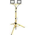 LED-heijastin jalustalla 2xLED/50W/230V 6500K IP65 keltainen