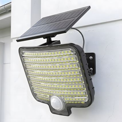 LED-heijastin liiketunnistimella ja aurinkopaneelilla ALEX LED/5,5W/3,7V 1200 mAh IP44