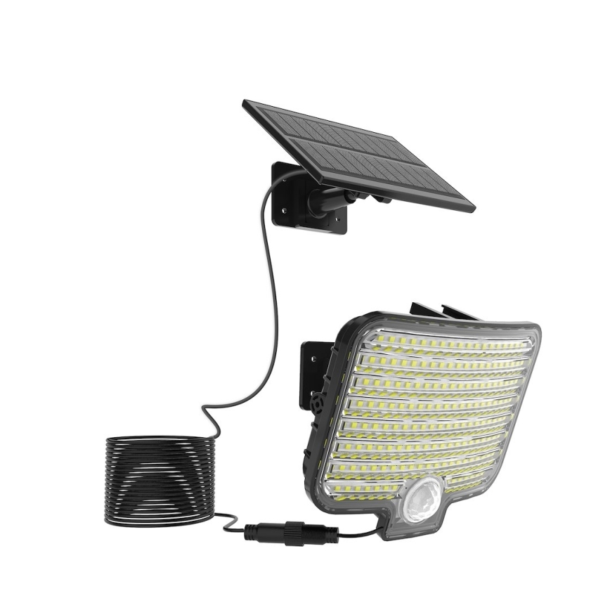LED-heijastin liiketunnistimella ja aurinkopaneelilla ALEX LED/5,5W/3,7V 1200 mAh IP44