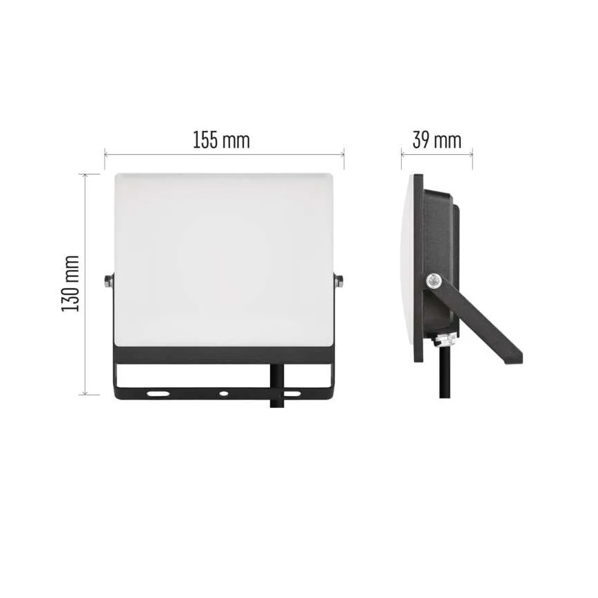 LED heijastin TAMBO EVO LED/30W/230V 4000K IP65 musta