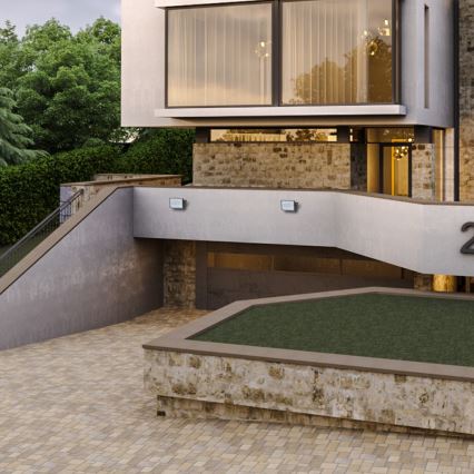 LED-heitin aurinkopaneelilla FOCUS 60W/10000 mAh 3,2V 6000K IP65 + kaukosäädin