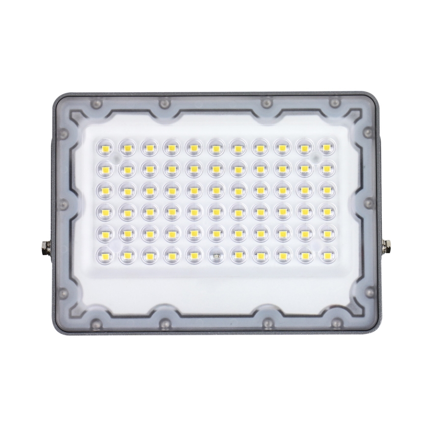 LED-heitin aurinkopaneelilla FOCUS 60W/10000 mAh 3,2V 6000K IP65 + kaukosäädin