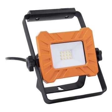 LED-heittovalo LED/10W/230V 6500K IP65 oranssi/musta