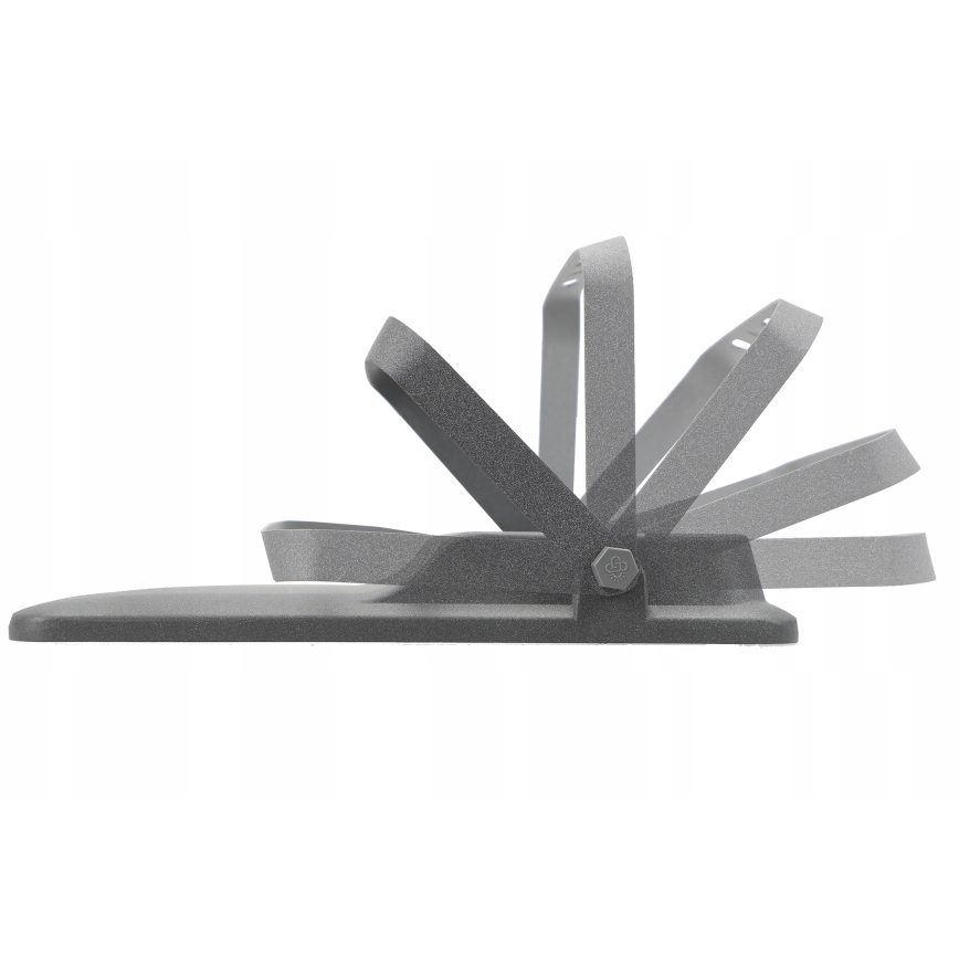 Himmennettävä LED-aurinkovalonheitin LED/50W/3,2V 5000K 6000 mAh IP65 musta + kaukosäädin